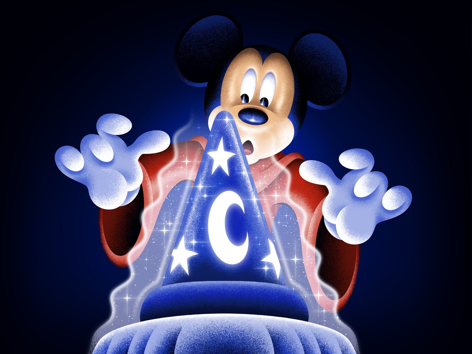 Sorcerer Mickey Iphone Wallpapers