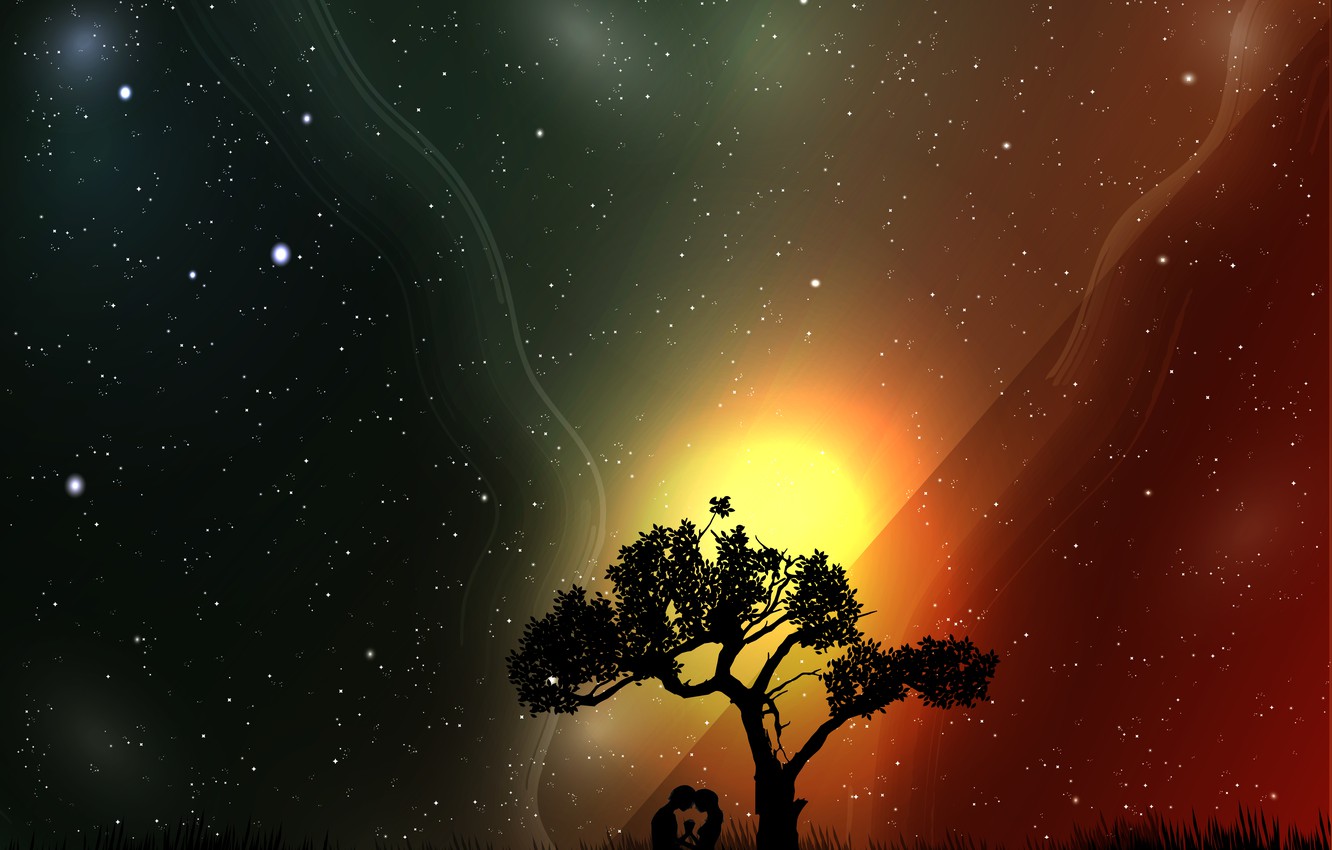 Space Tree Wallpapers