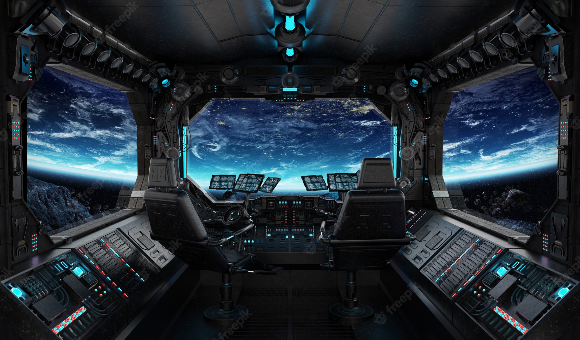 Spaceship Interior Wallpapers