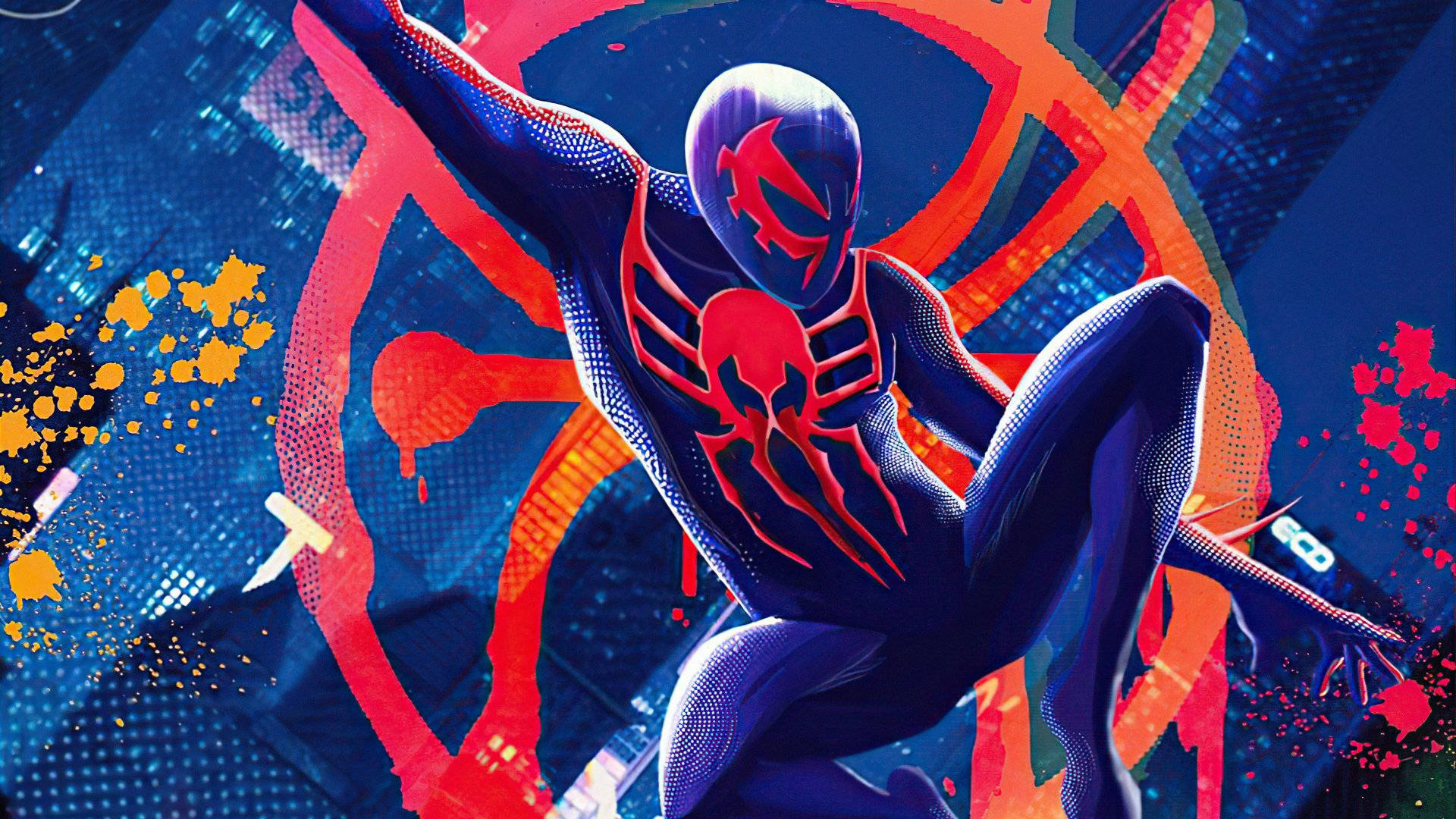 Spider Man Into The Spider Verse Graffiti Wallpapers