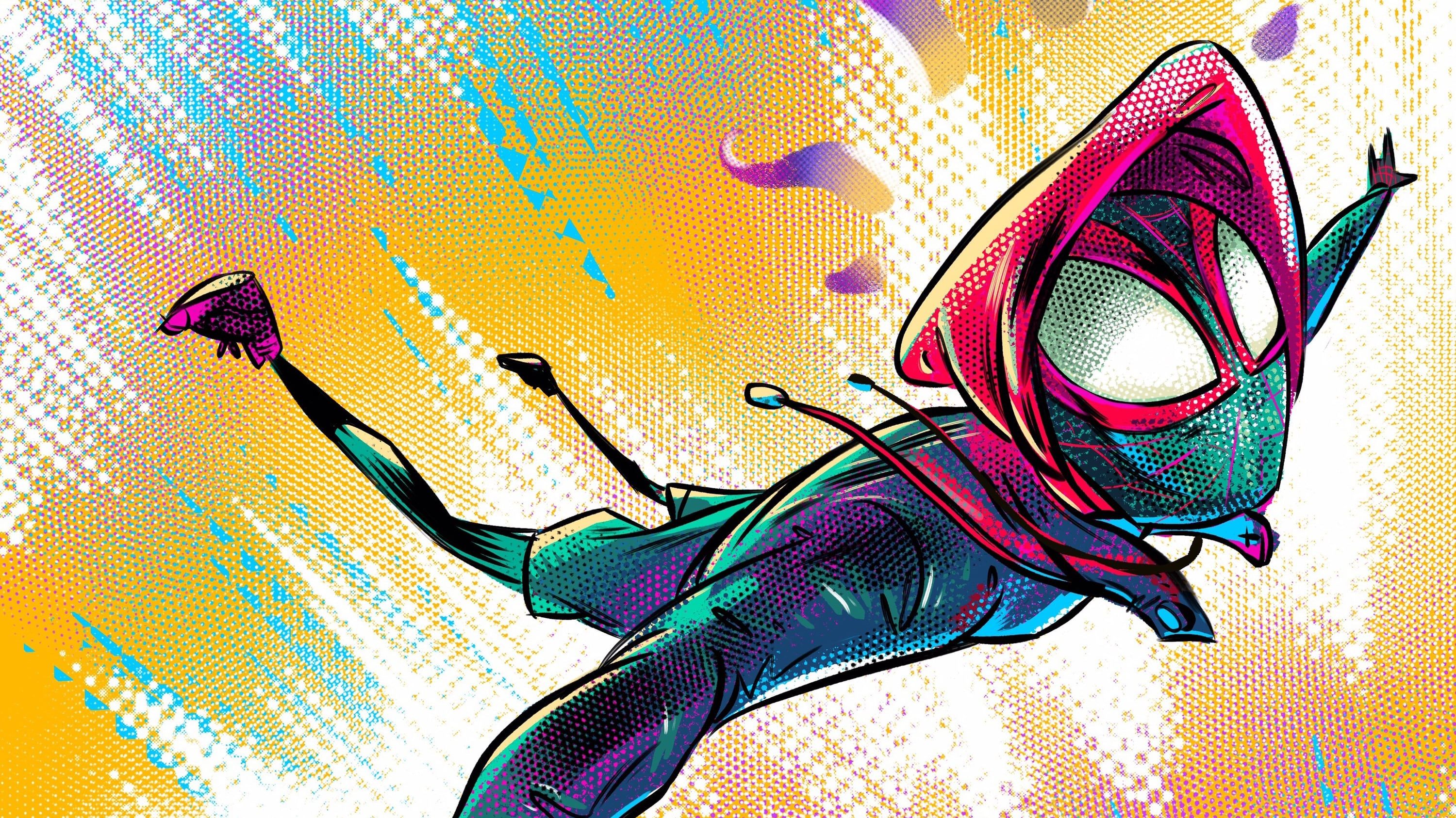 Spider Man Into The Spider Verse Graffiti Wallpapers