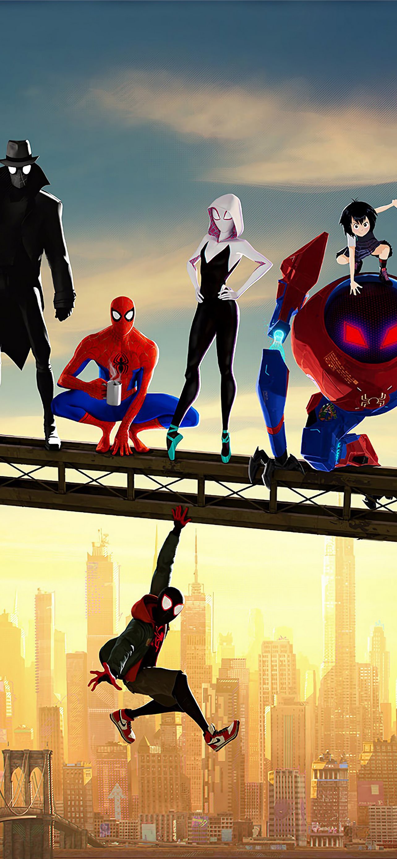 Spider Man Into The Spider Verse Iphone Wallpapers