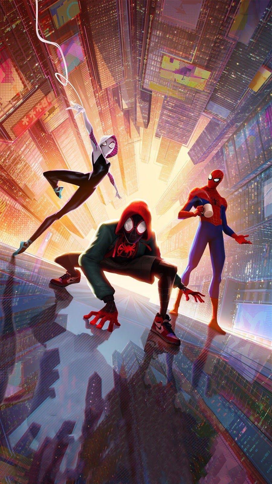 Spider Man Into The Spider Verse Iphone Wallpapers