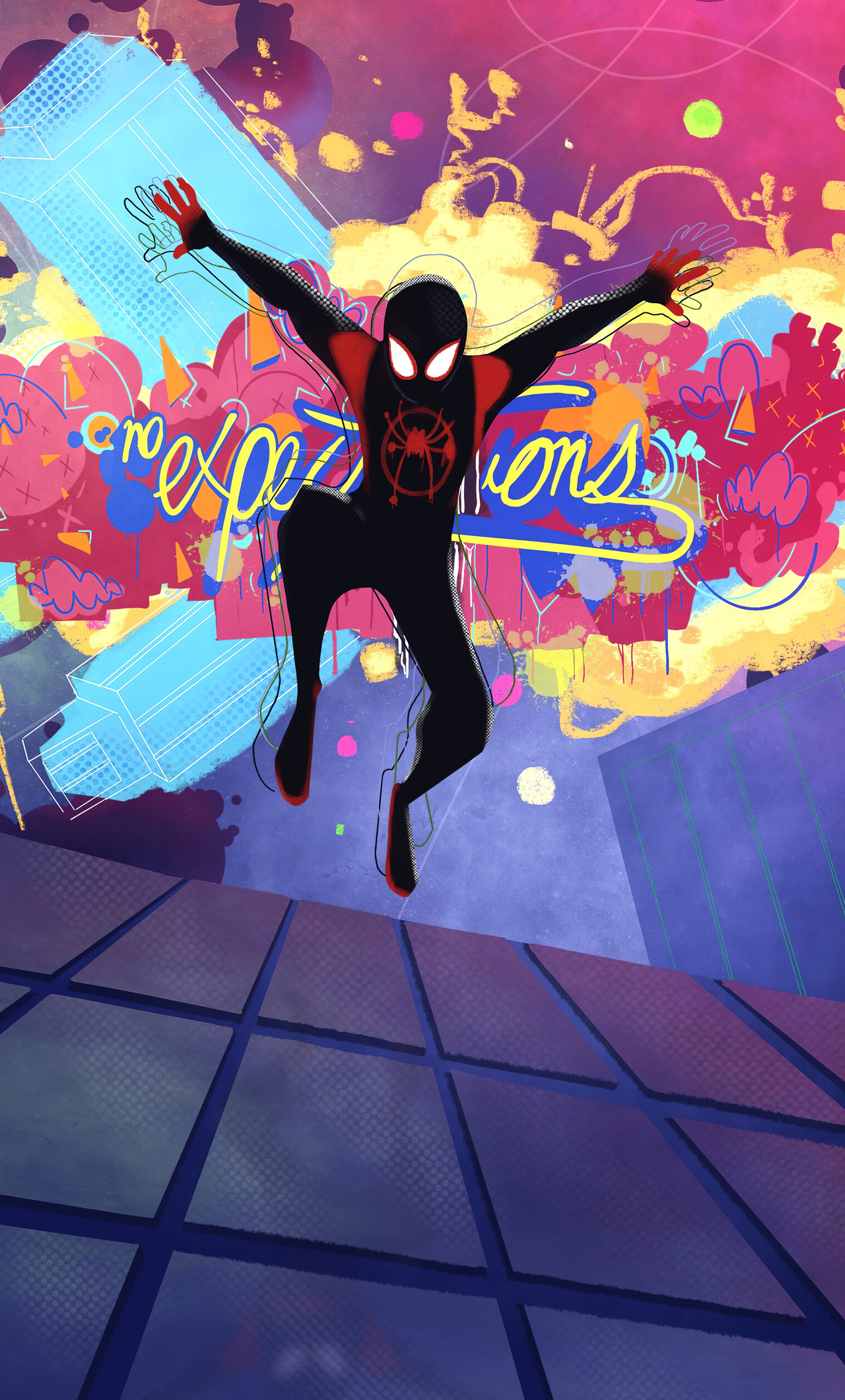 Spider Man Into The Spider Verse Iphone Wallpapers