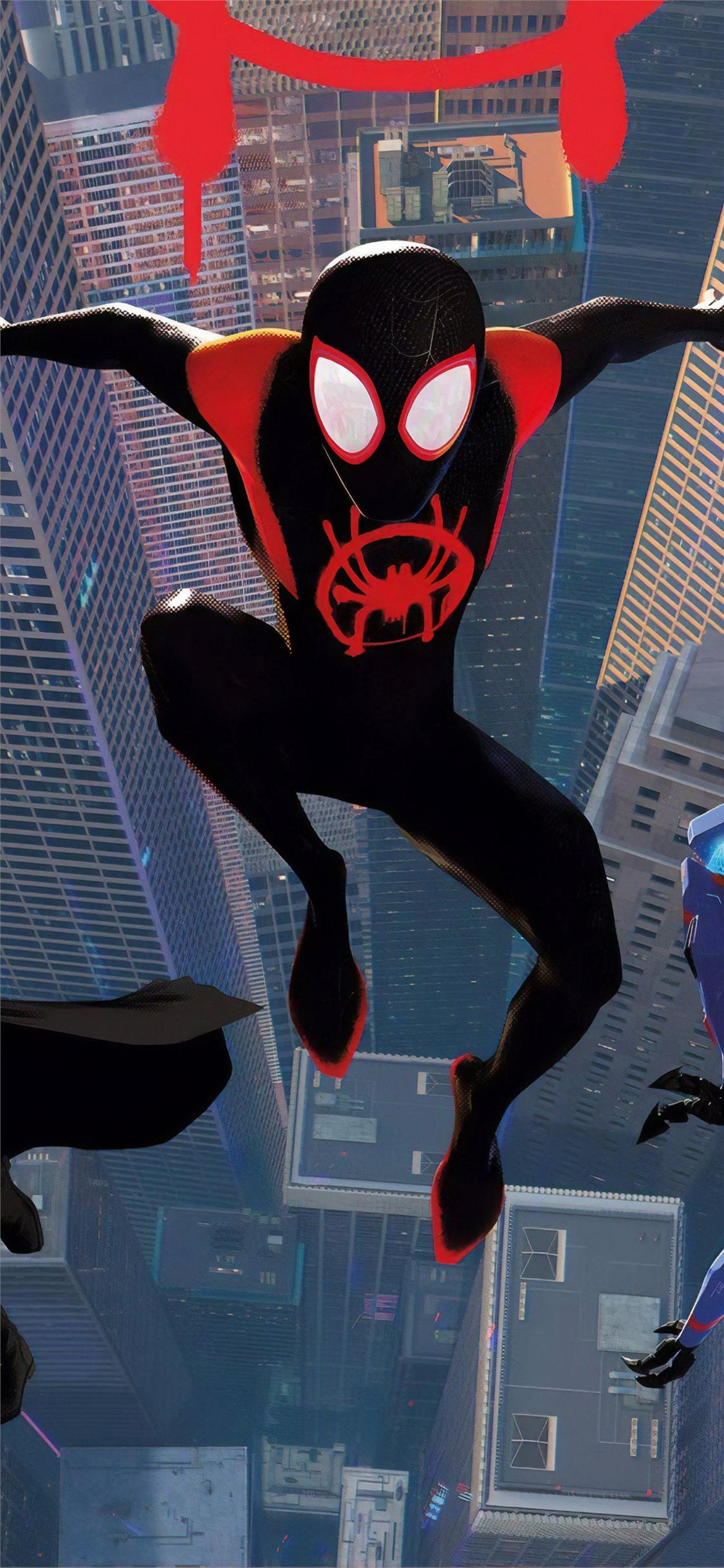 Spider Man Into The Spider Verse Iphone Wallpapers