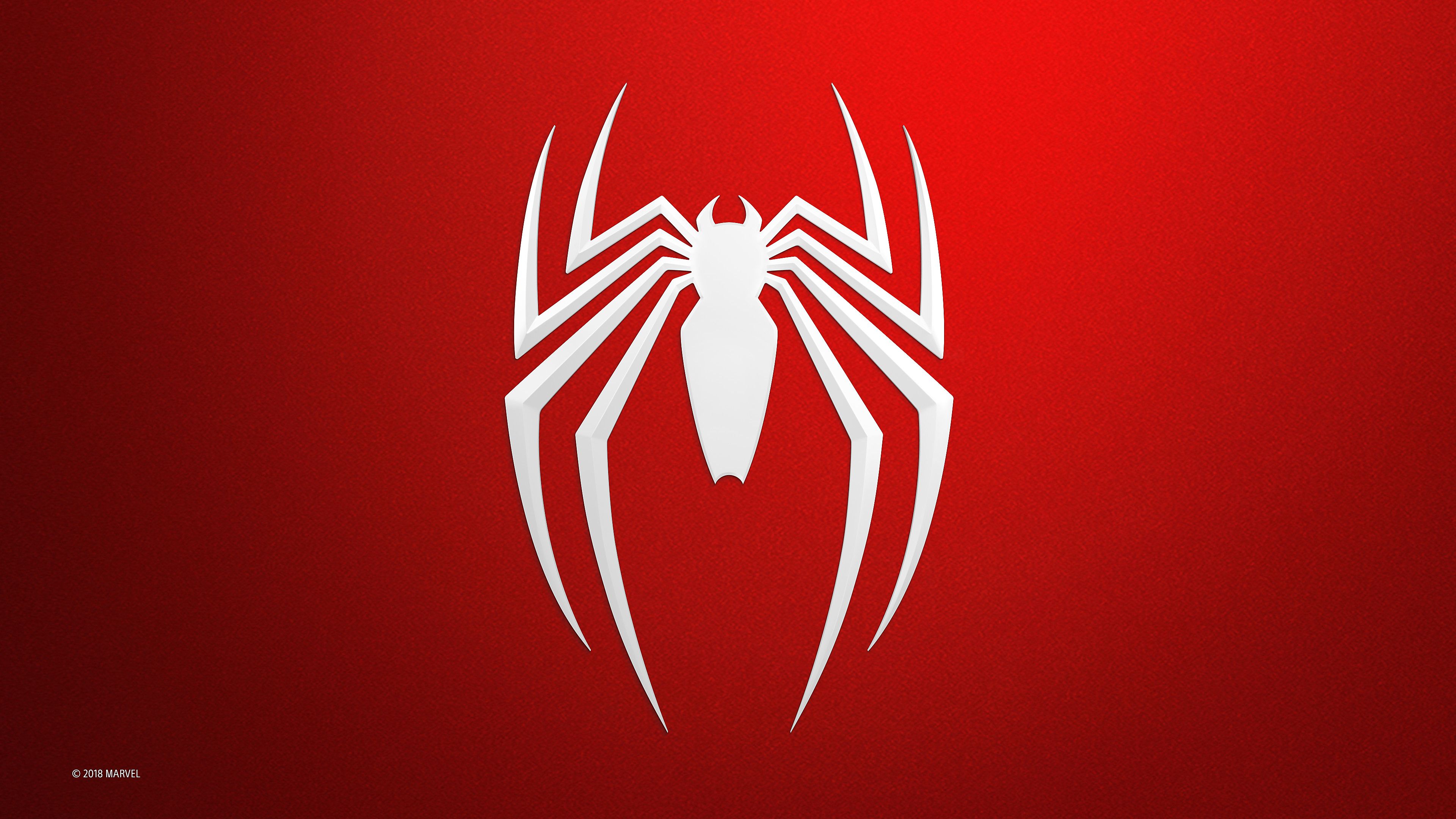 Spider Man Ps4 Logo Wallpapers