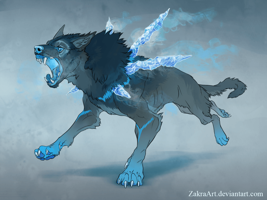 Spirit Ice Wolf Wallpapers