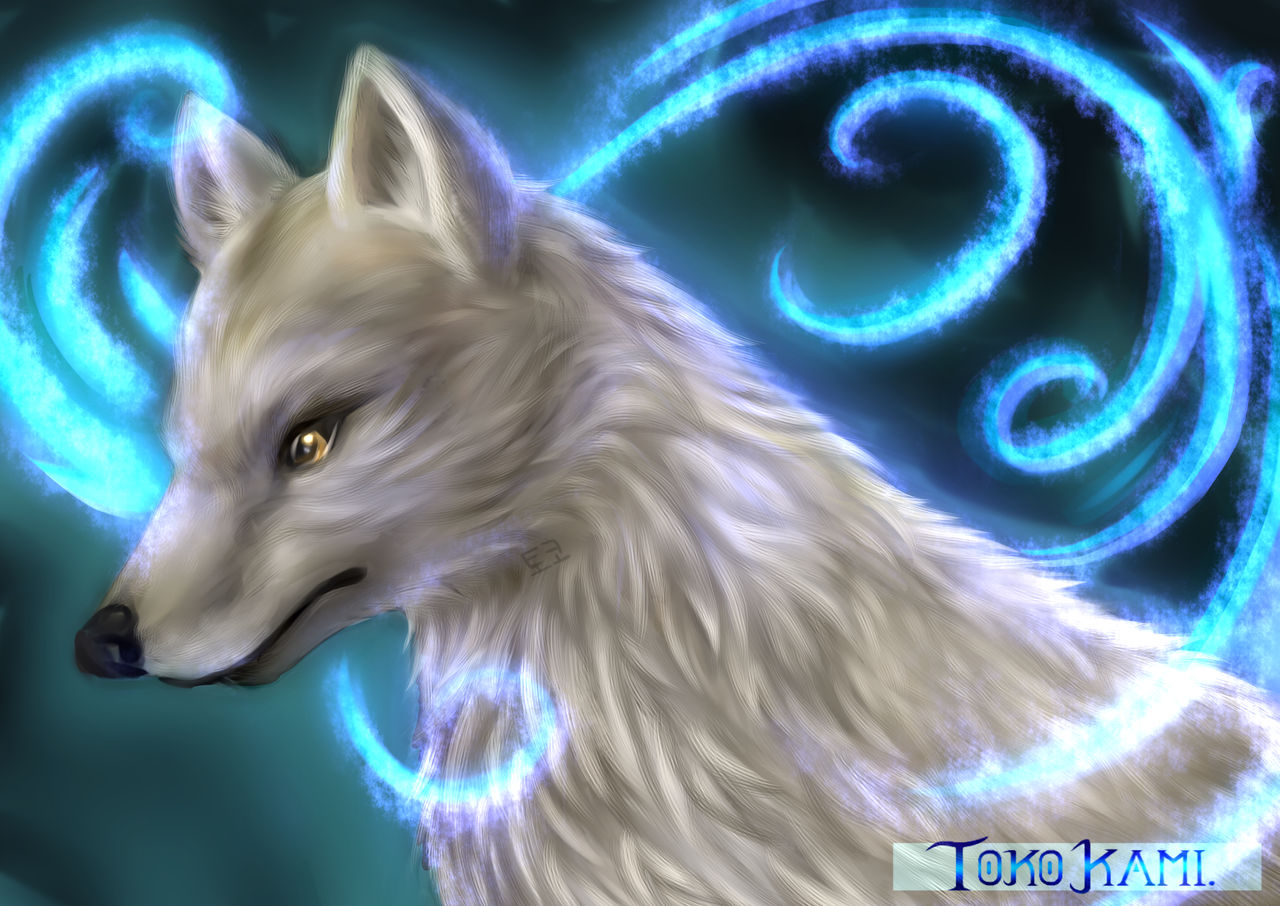 Spirit Ice Wolf Wallpapers