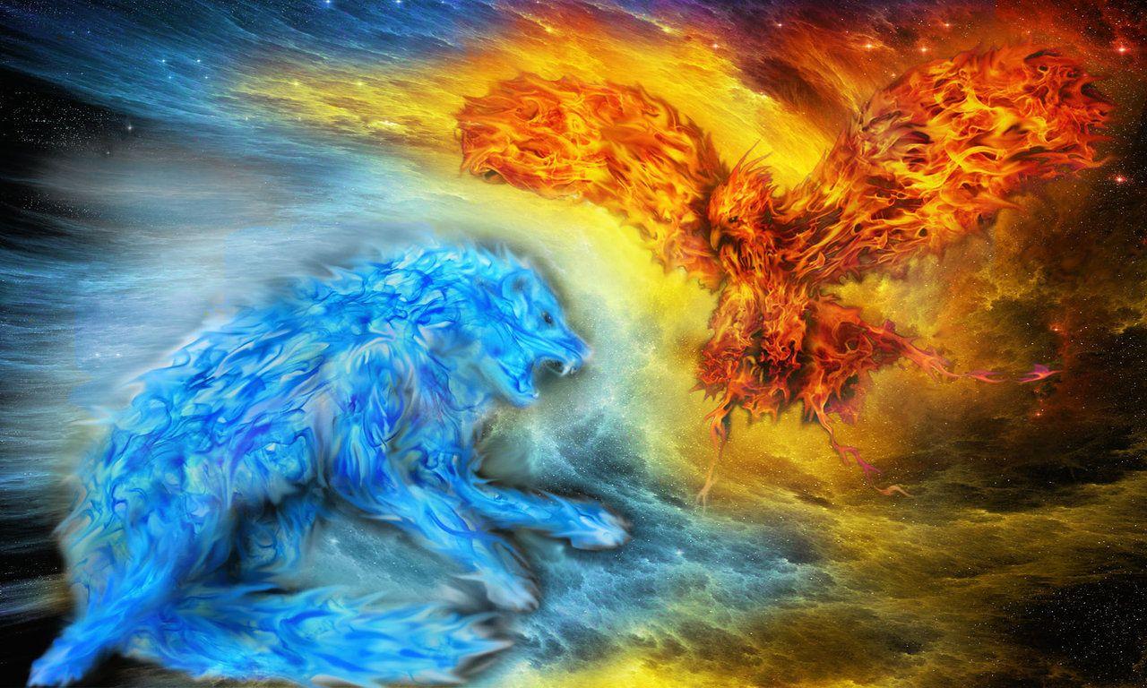 Spirit Ice Wolf Wallpapers