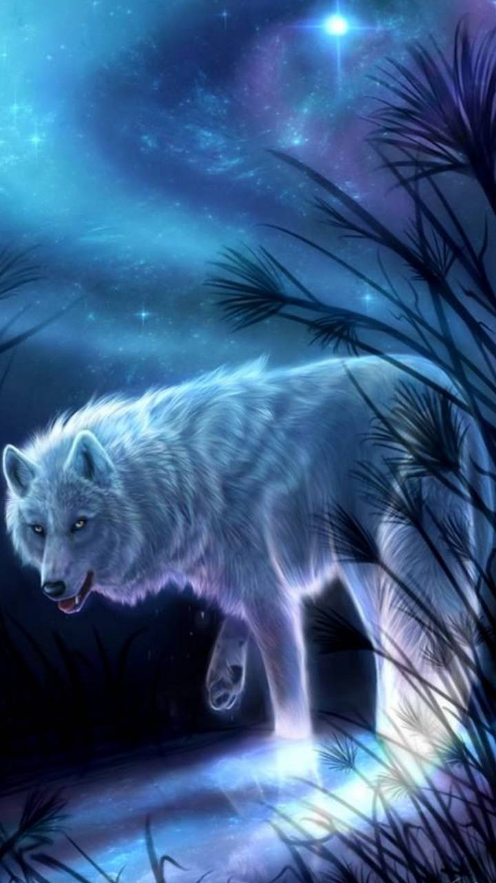 Spirit Ice Wolf Wallpapers