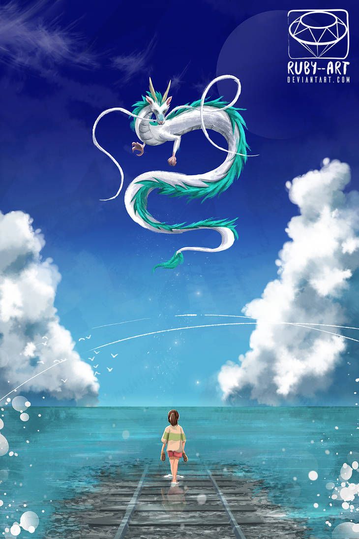 Spirited Away Dragon Wallpapers