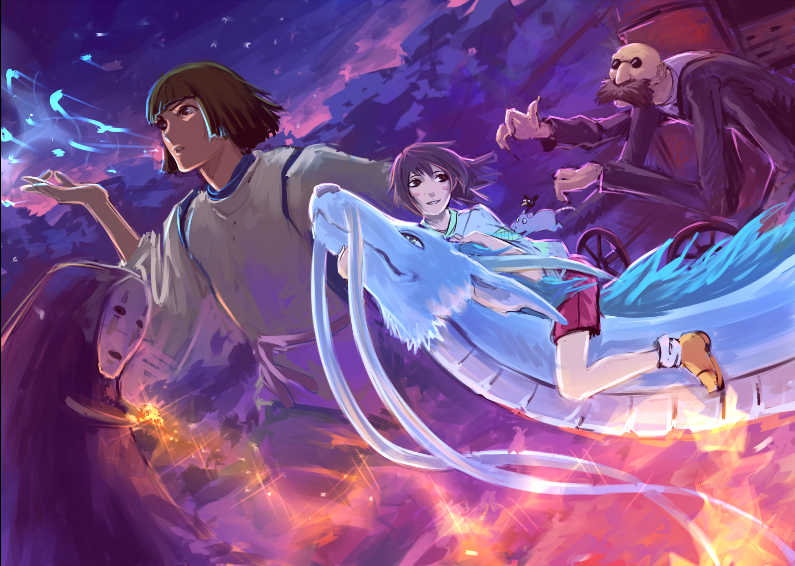 Spirited Away Dragon Wallpapers