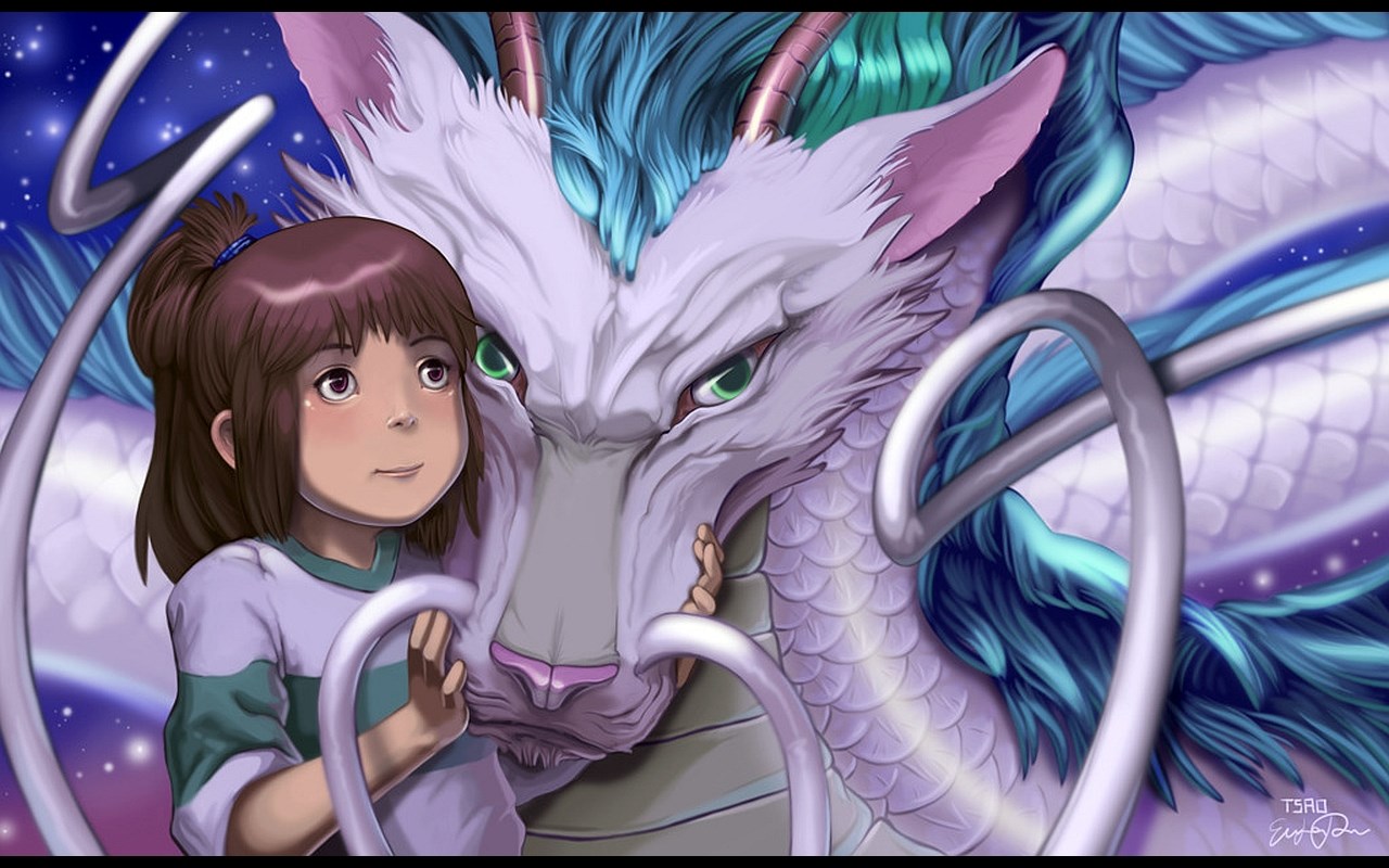 Spirited Away Dragon Wallpapers