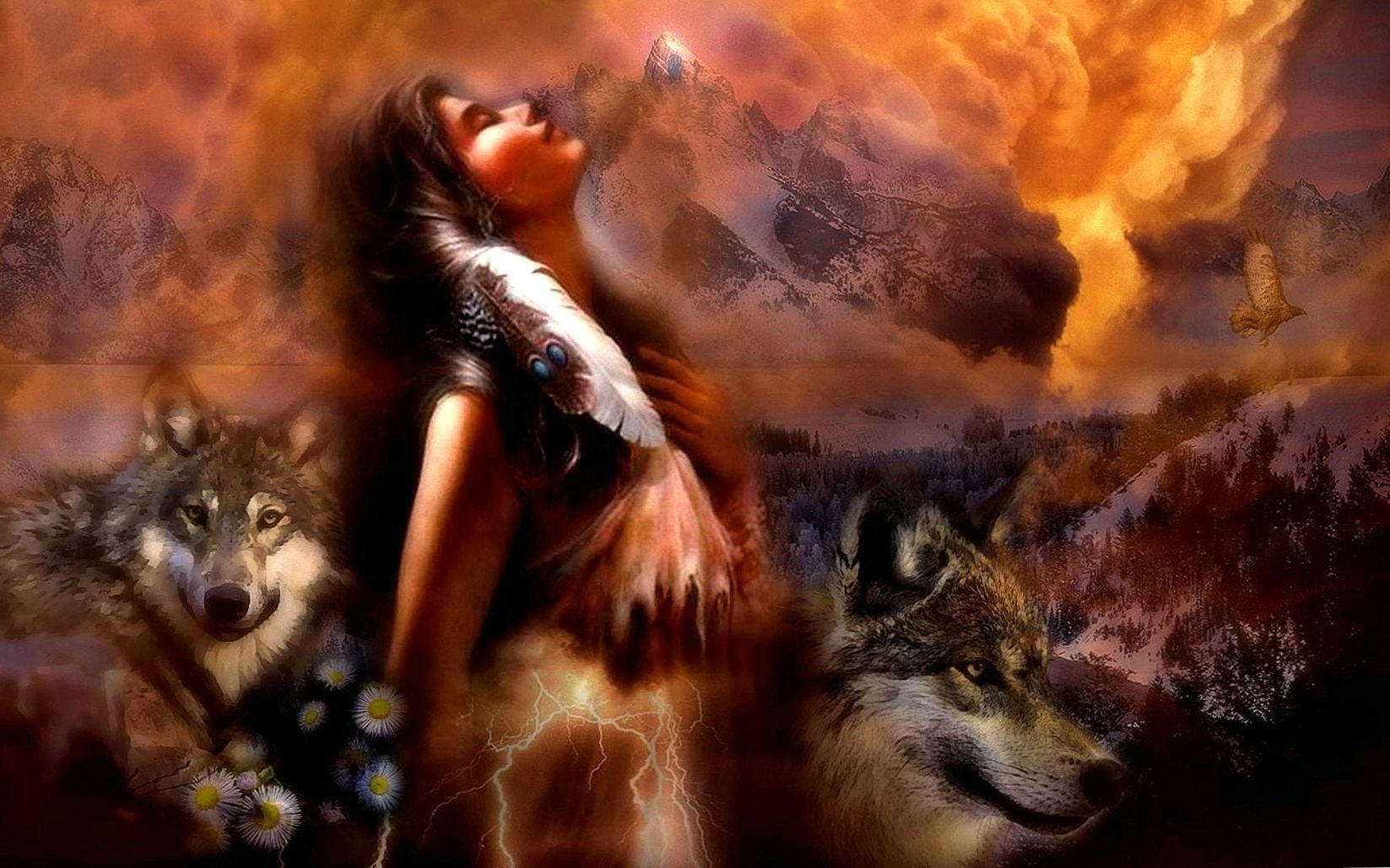 Spiritual Native American Wallpapers