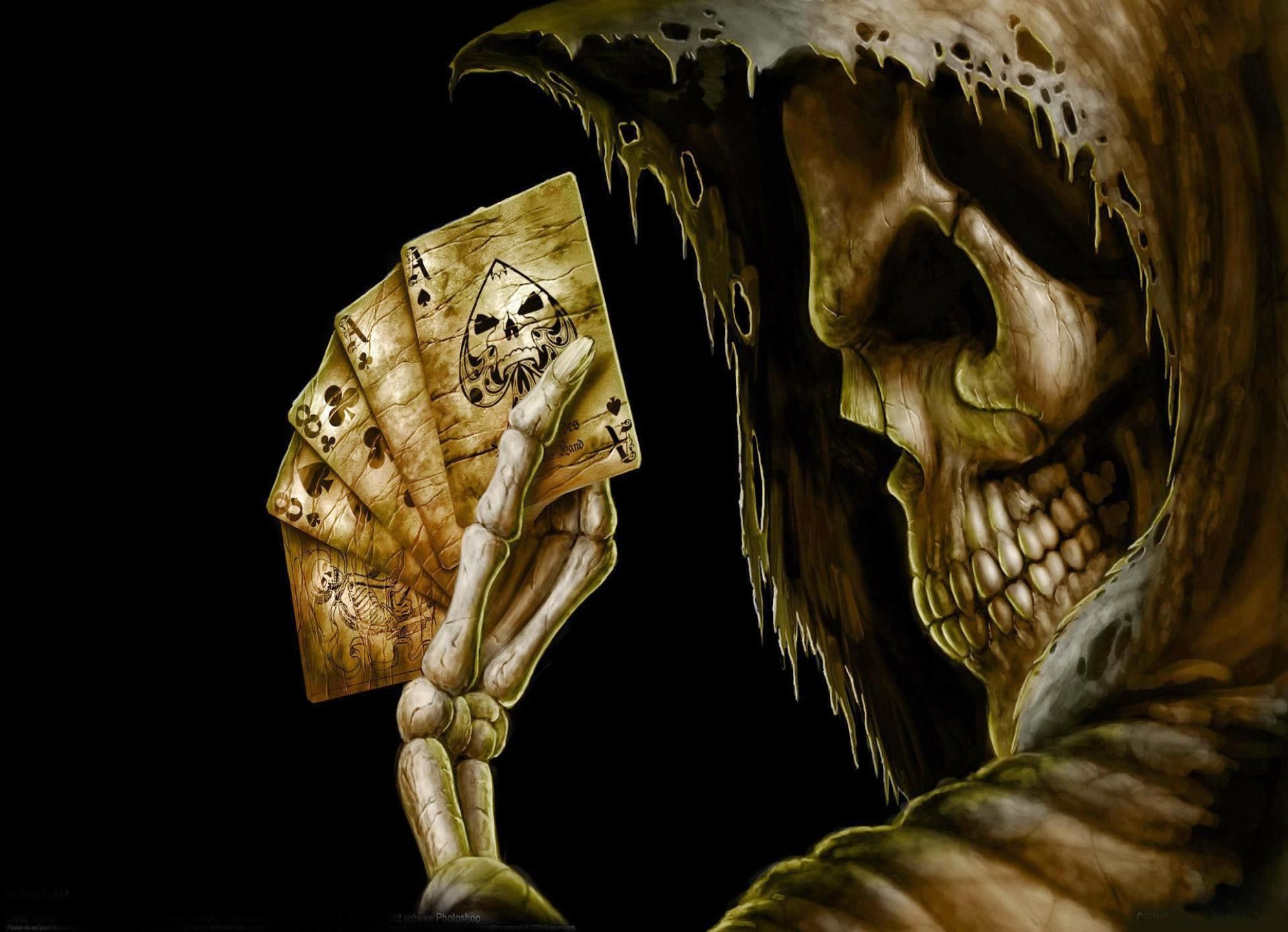 Spooky Scary Skeletons Wallpapers