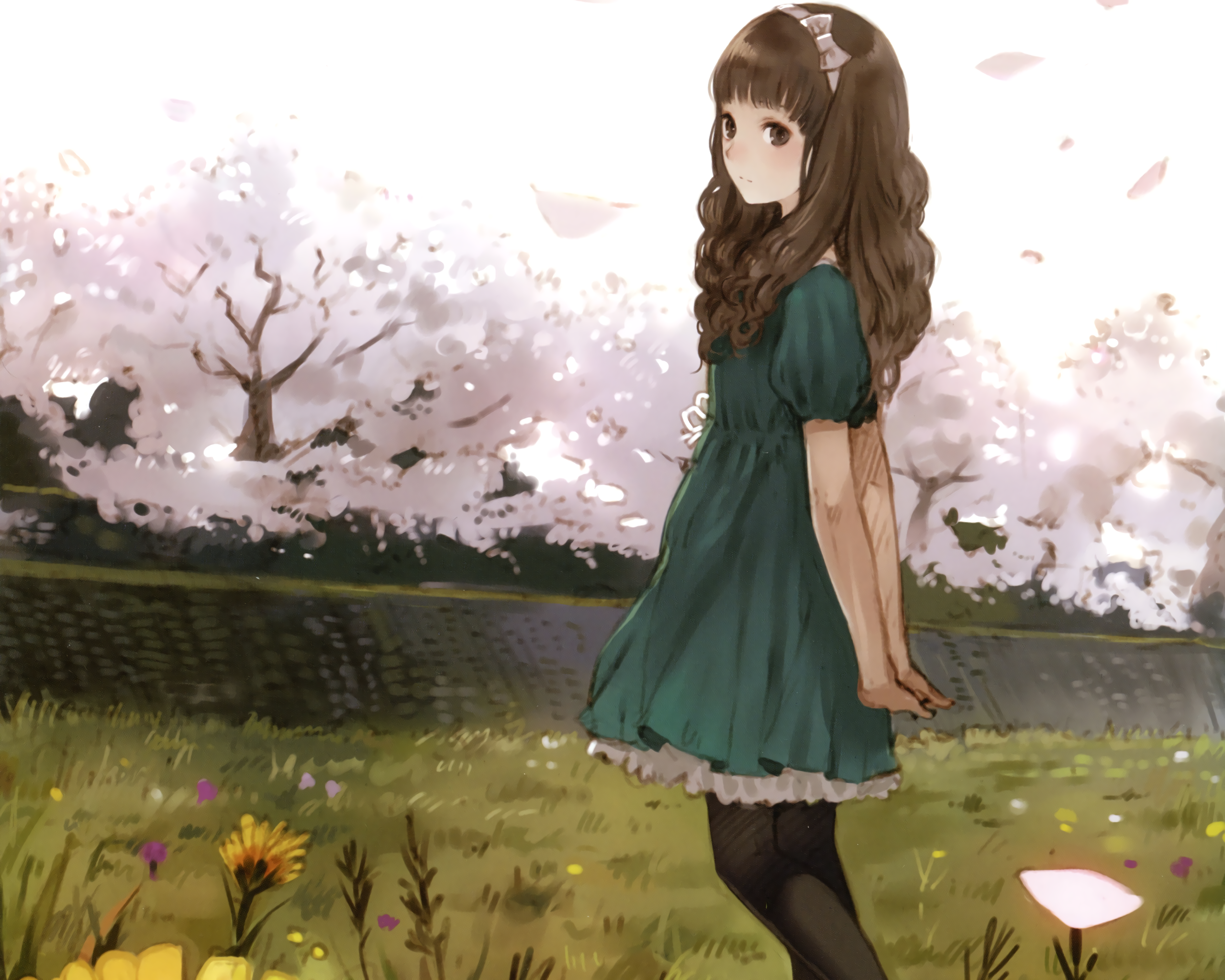 Spring Anime Girl Wallpapers