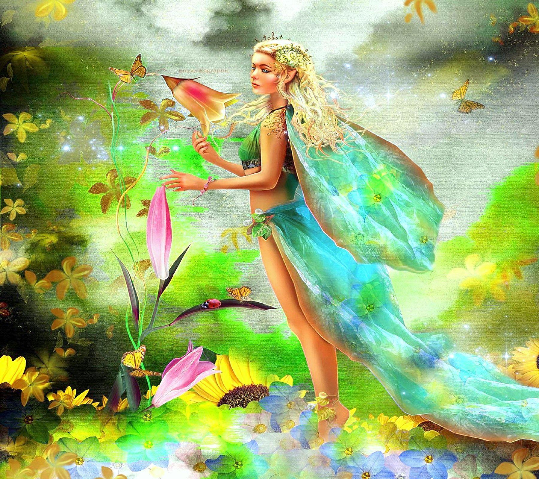 Spring Fairy Images Wallpapers