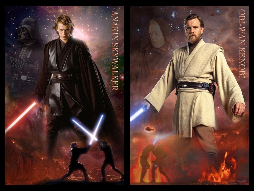 Star Wars Anakin Vs Obi Wan Wallpapers