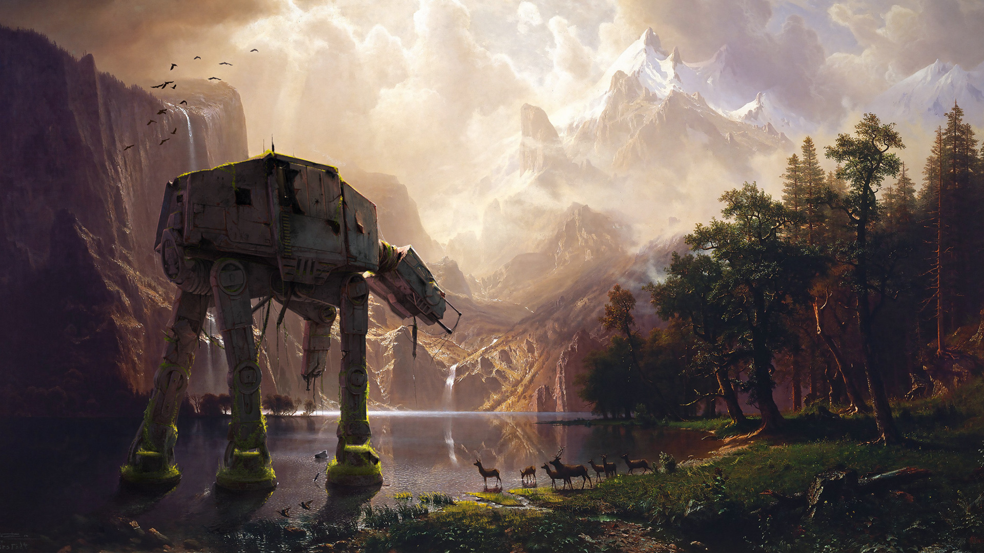 Star Wars Concept Art 1920X1080 Wallpapers