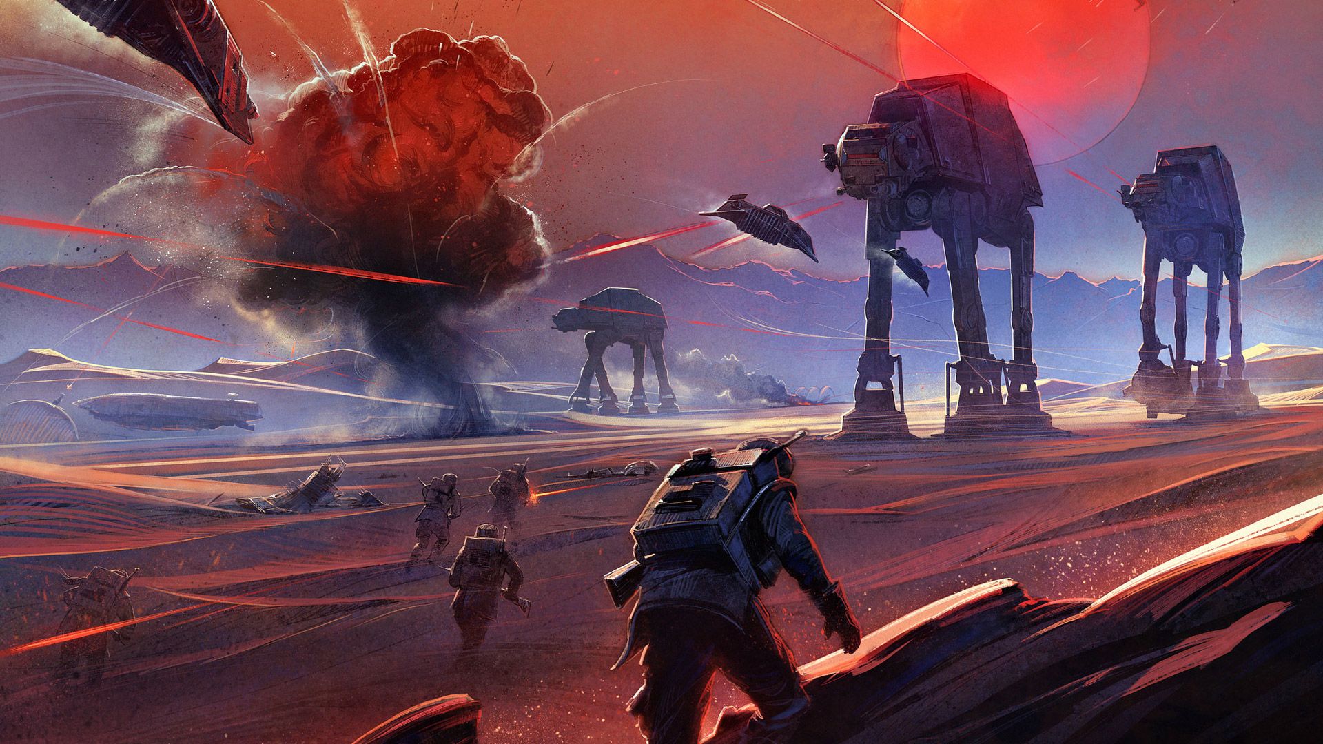 Star Wars Concept Art 1920X1080 Wallpapers