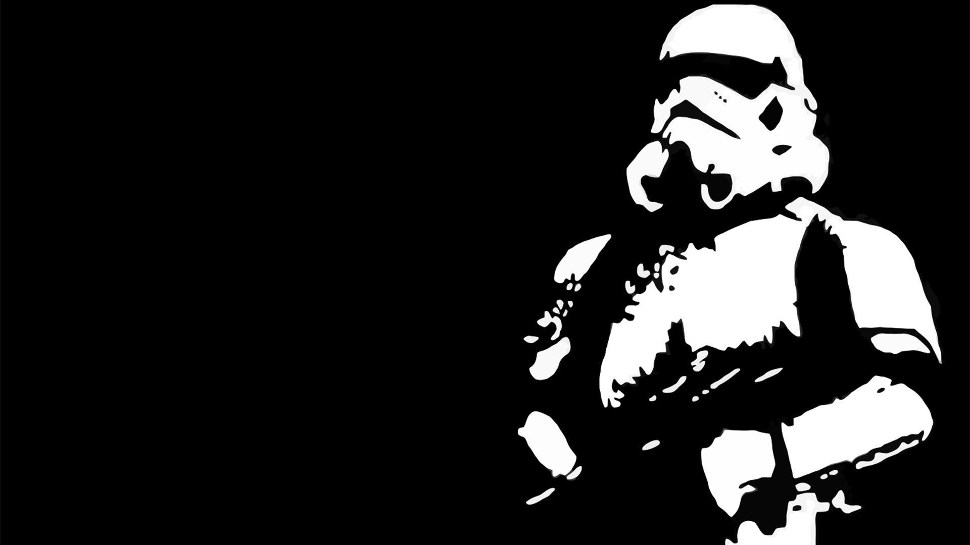 Star Wars Black And White Wallpapers