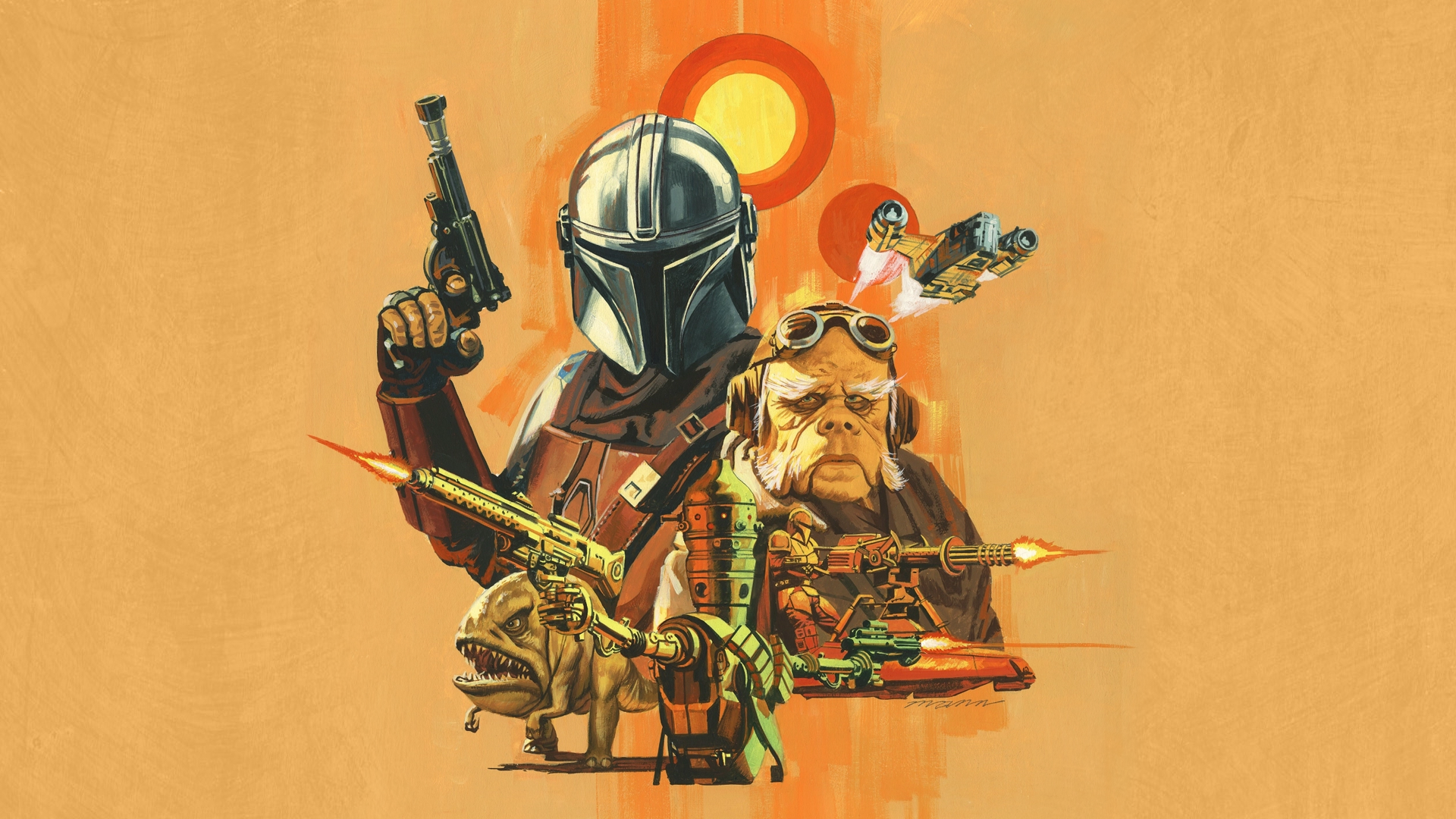 Star Wars Mandalorian Wallpapers