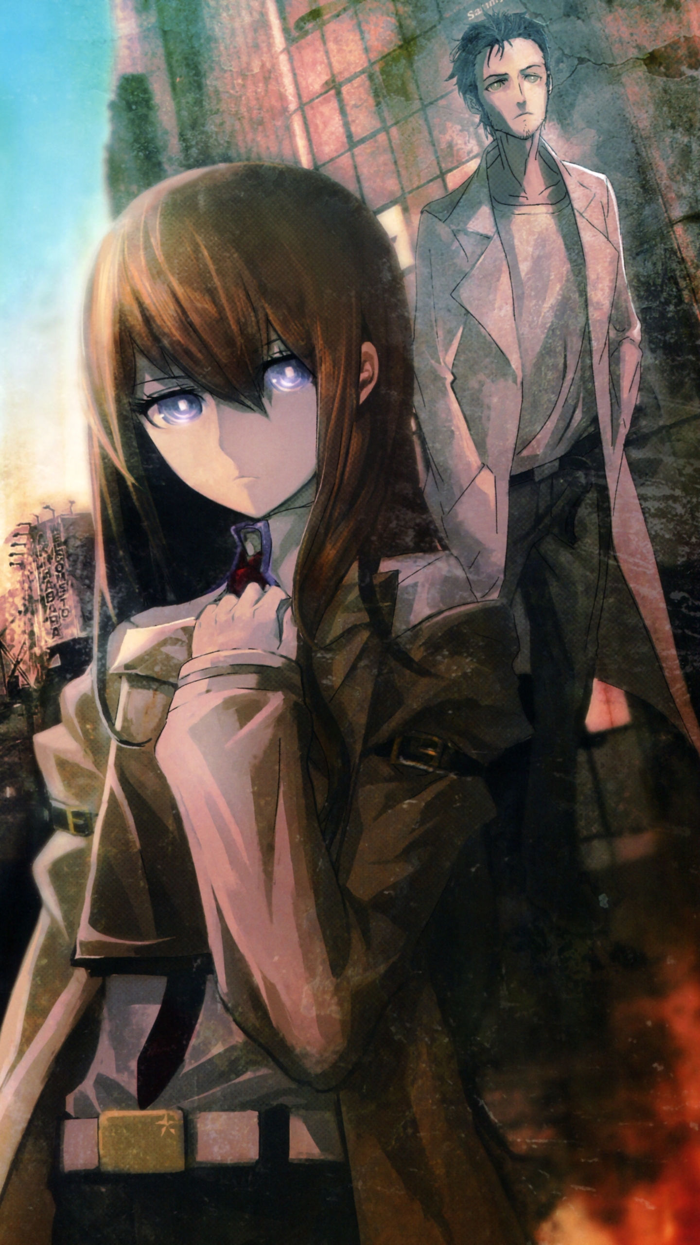 Steins Gate Phone Wallpapers