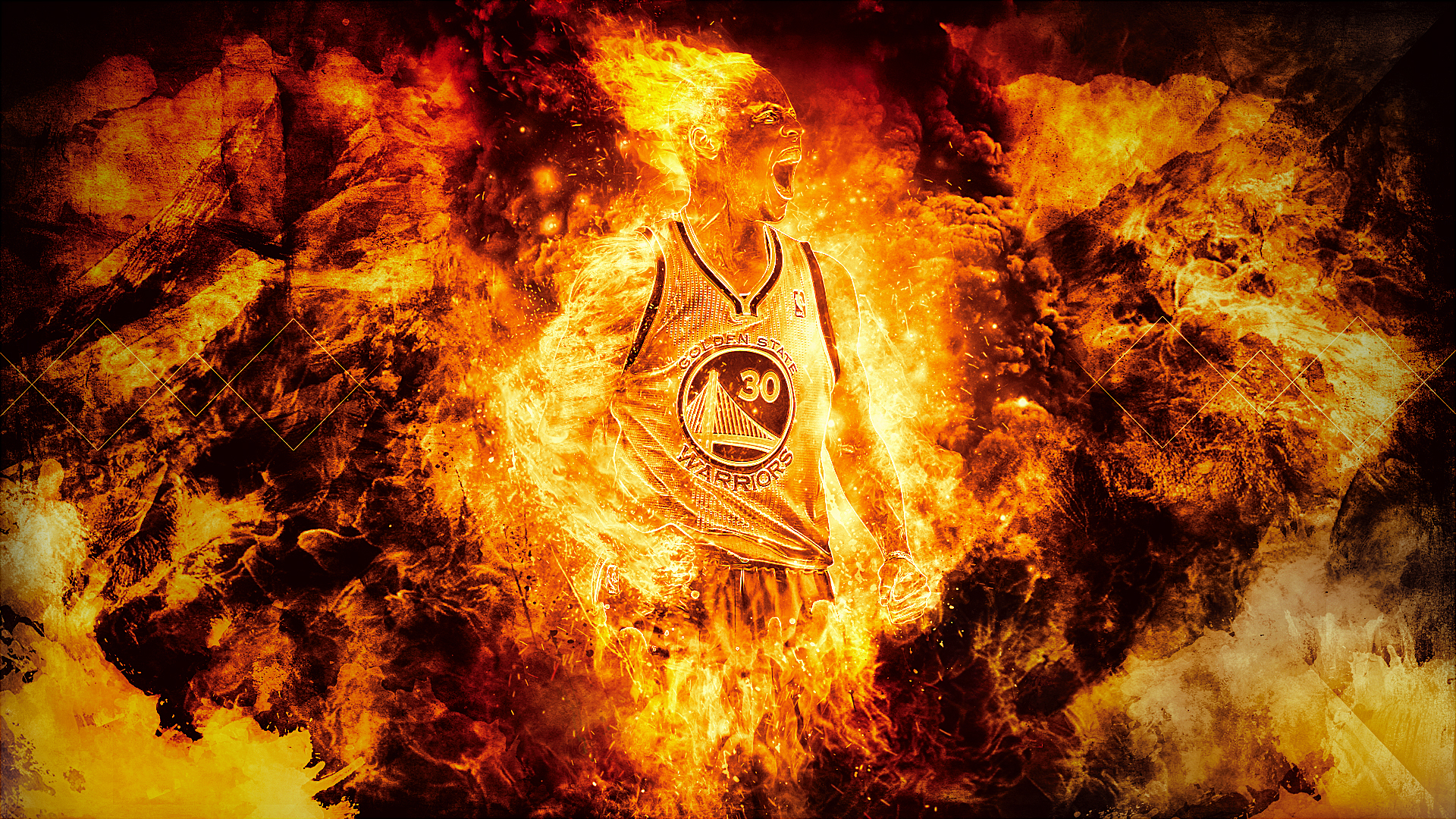 Stephen Curry Fire Wallpapers