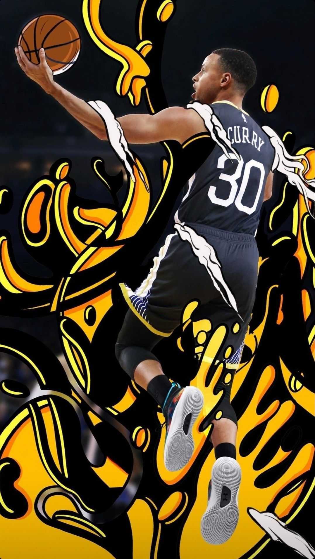 Stephen Curry Fire Wallpapers