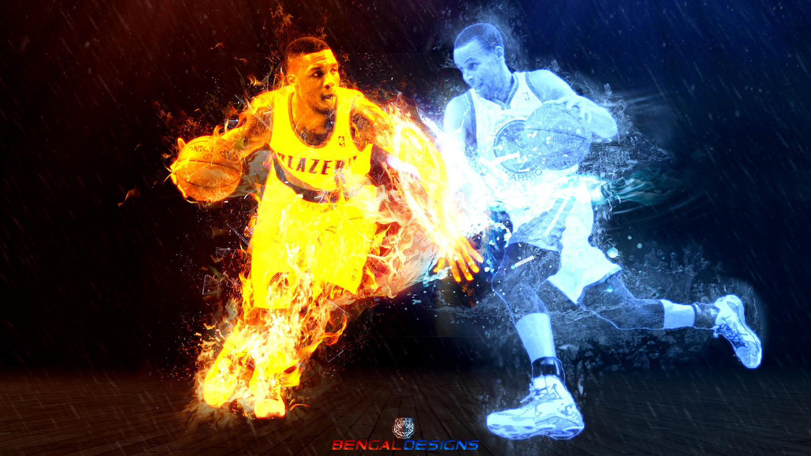 Stephen Curry Fire Wallpapers