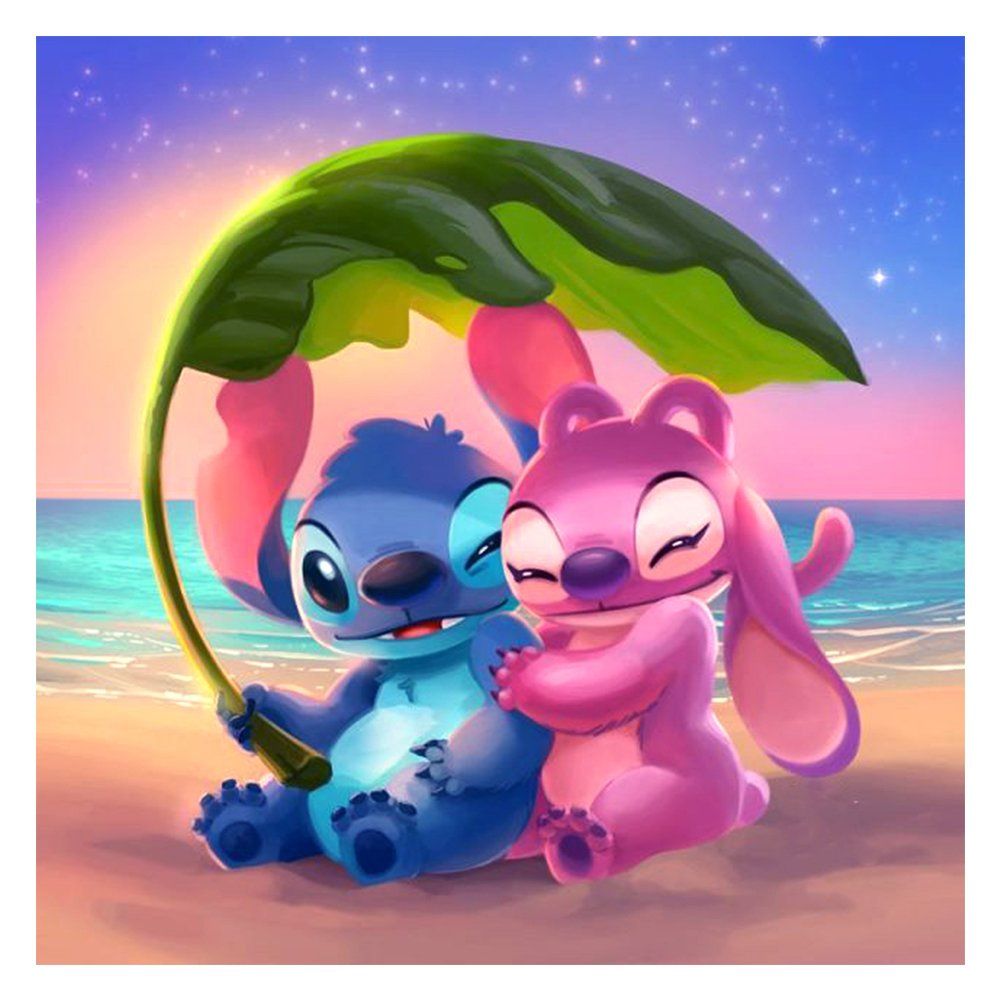 Stitch And Angel Couple Wallpapers