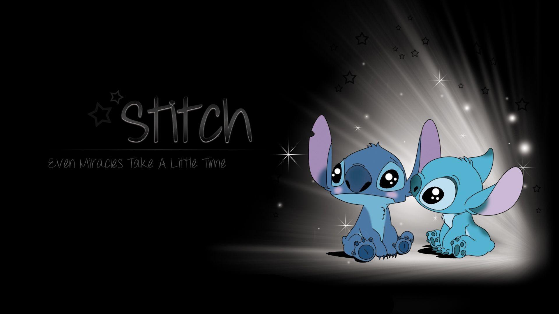 Stitch And Angel Couple Wallpapers