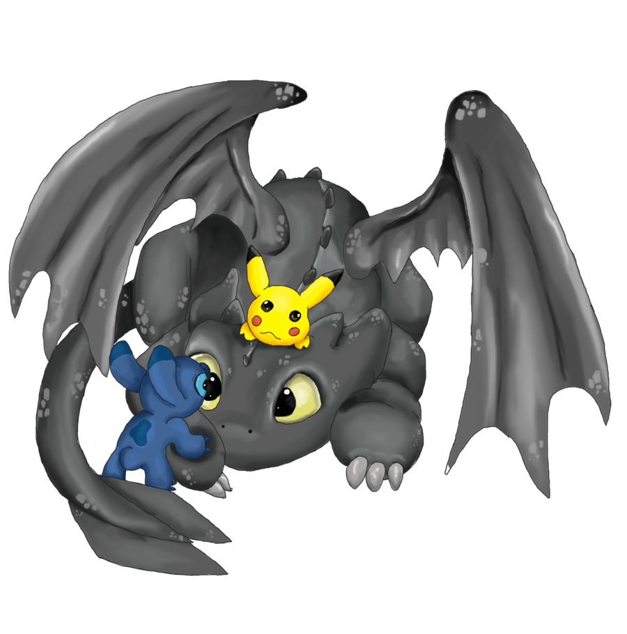 Stitch And Toothless Wallpapers