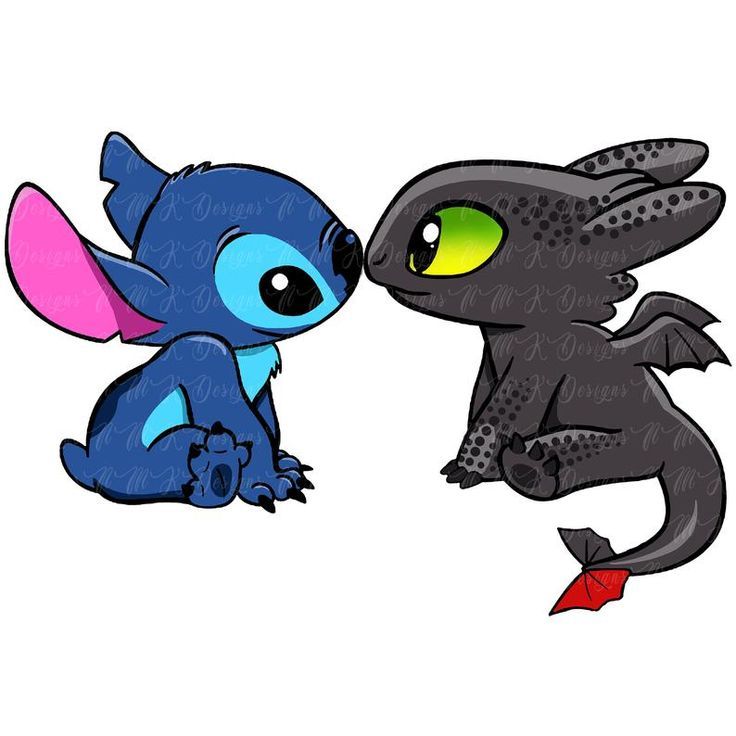 Stitch And Toothless Wallpapers