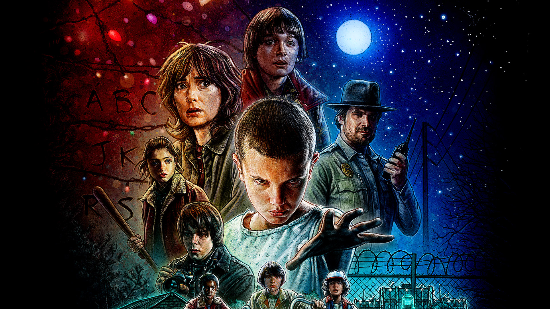 Stranger Things Cast Wallpapers