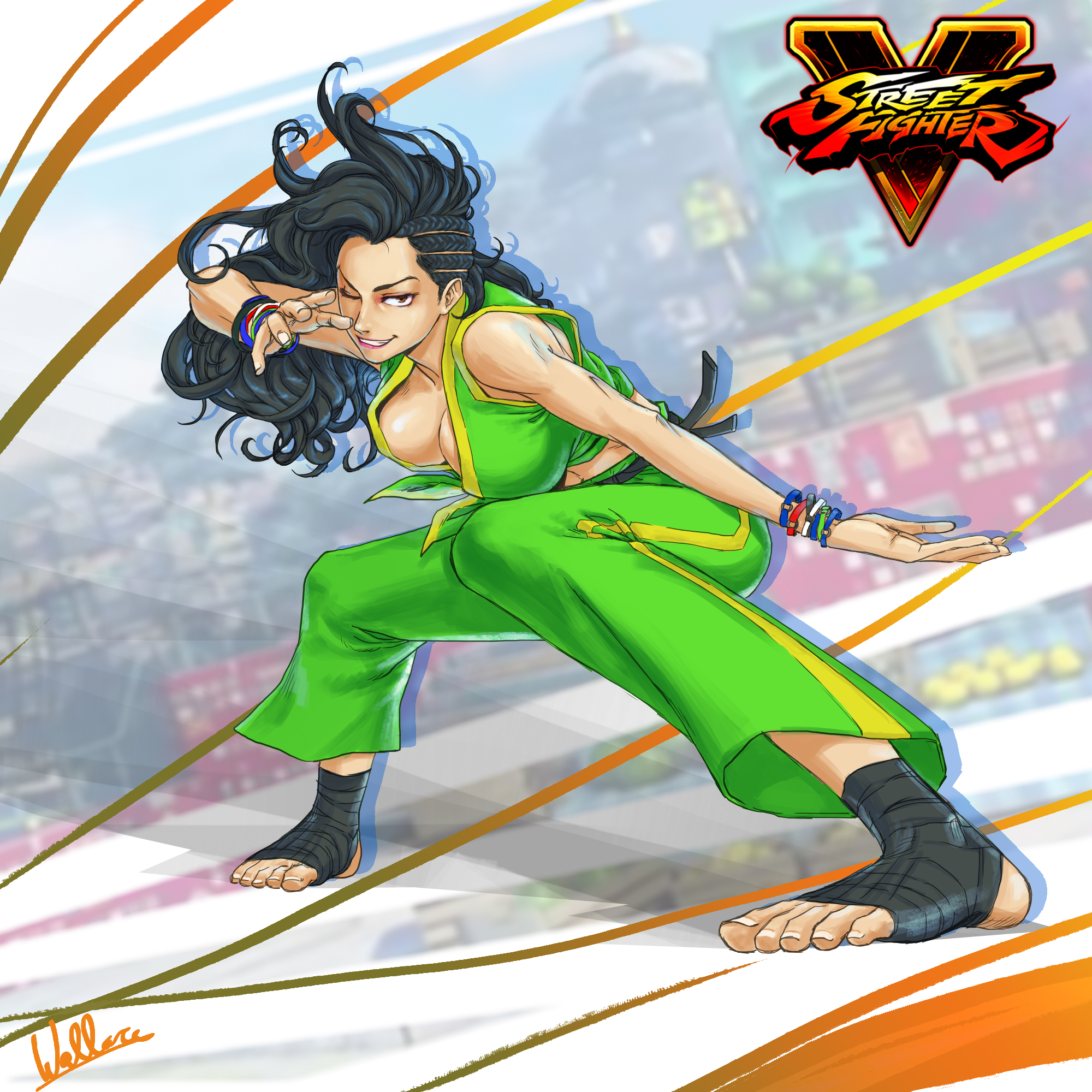 Street Fighter 5 Laura Wallpapers