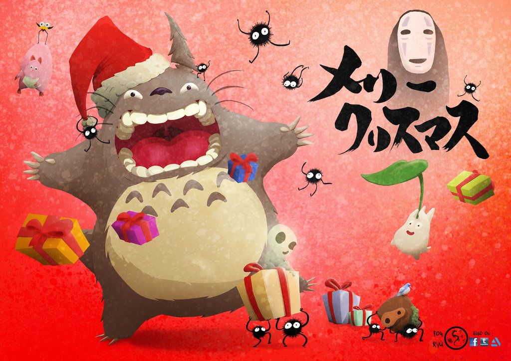 Studio Ghibli Christmas Wallpapers