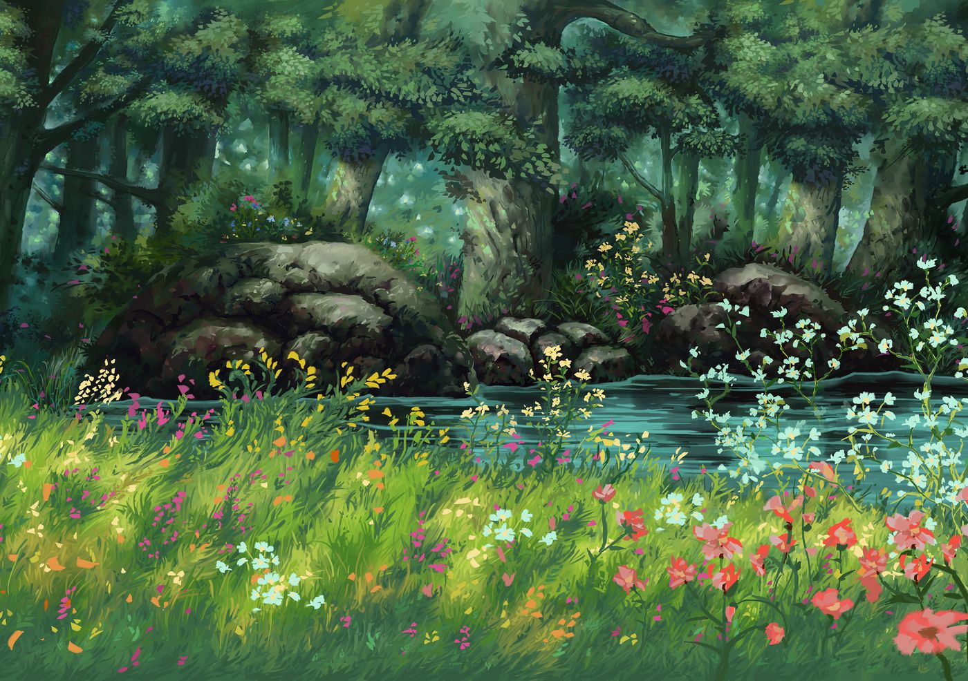 Studio Ghibli Scenery Wallpapers