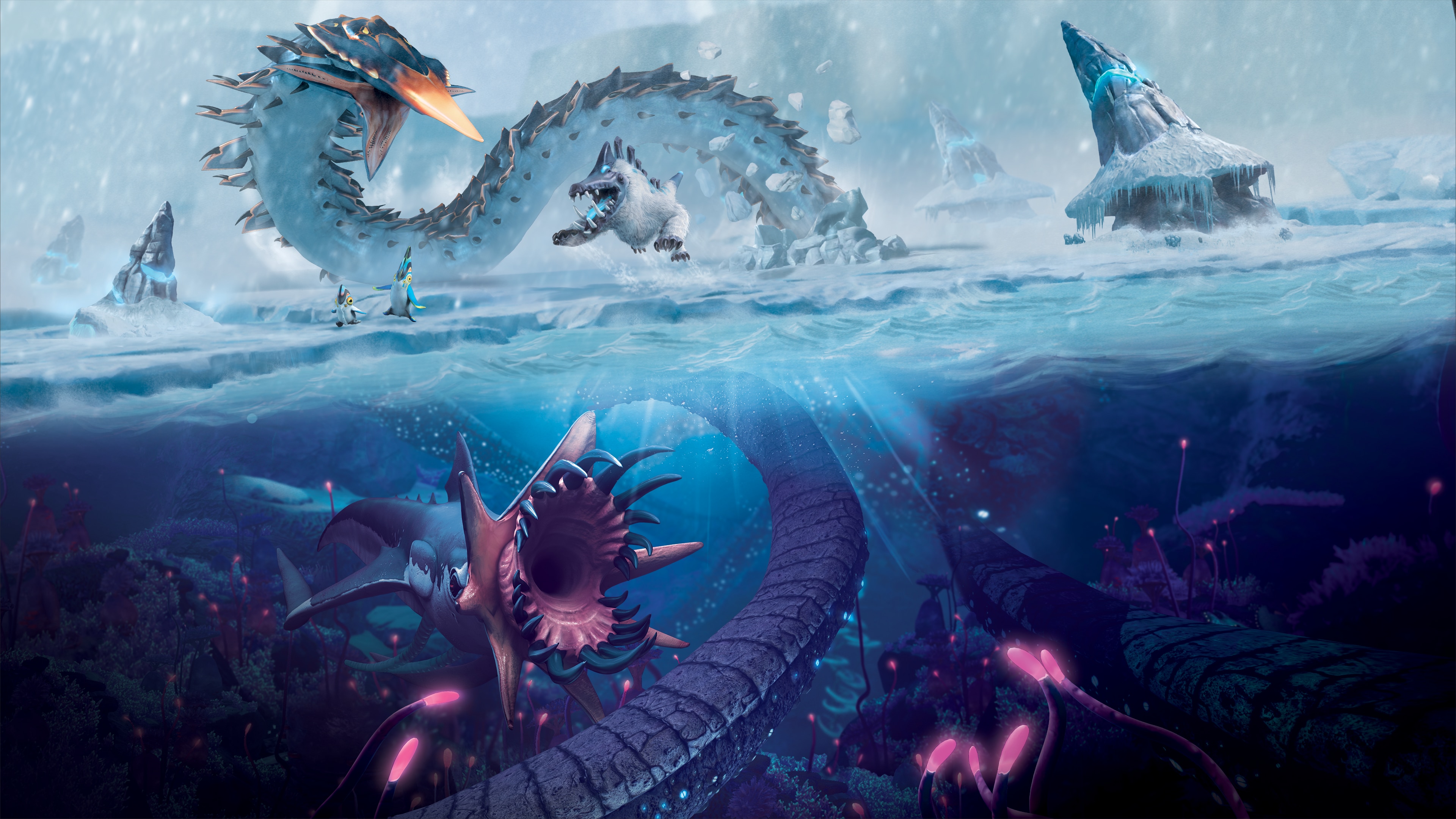 Subnautica Leviathan Wallpapers