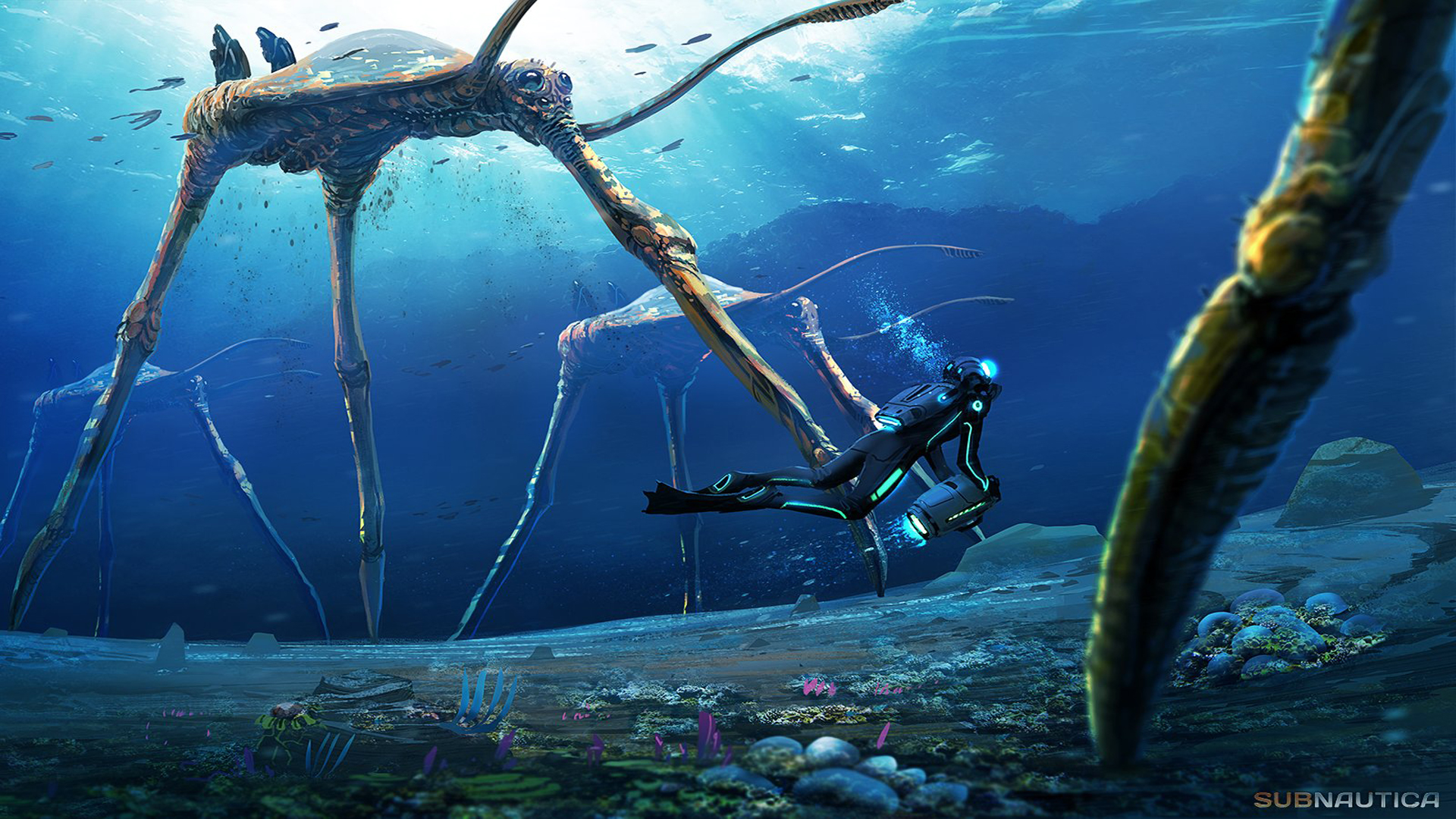 Subnautica Leviathan Wallpapers