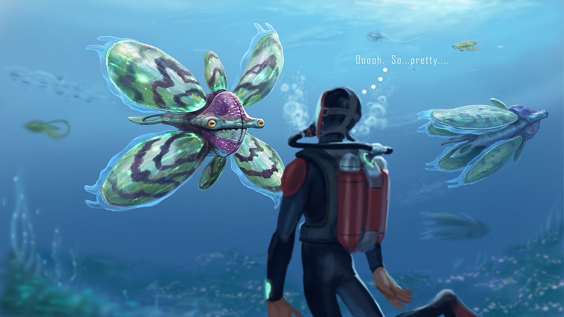 Subnautica Reaper Leviathan Wallpapers