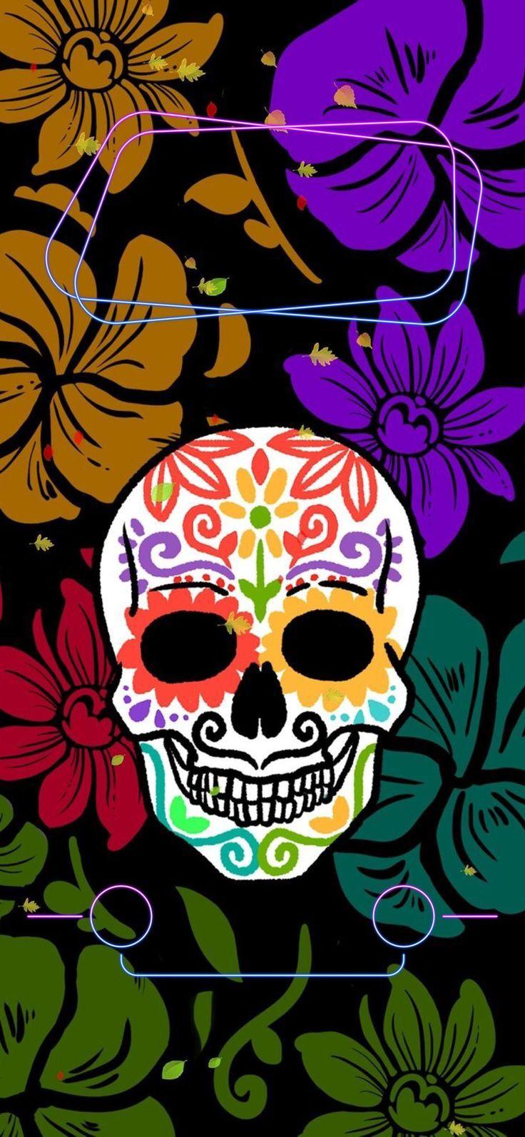 Sugar Skull Iphone Wallpapers