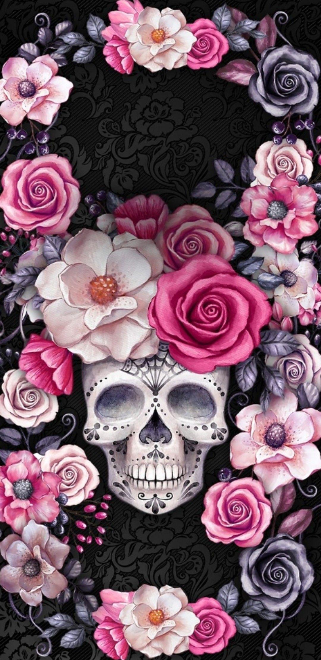 Sugar Skull Iphone Wallpapers