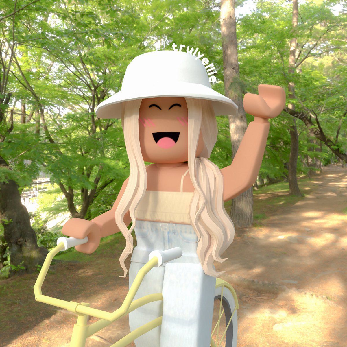 Summer Aesthetic Roblox Girl Gfx Wallpapers