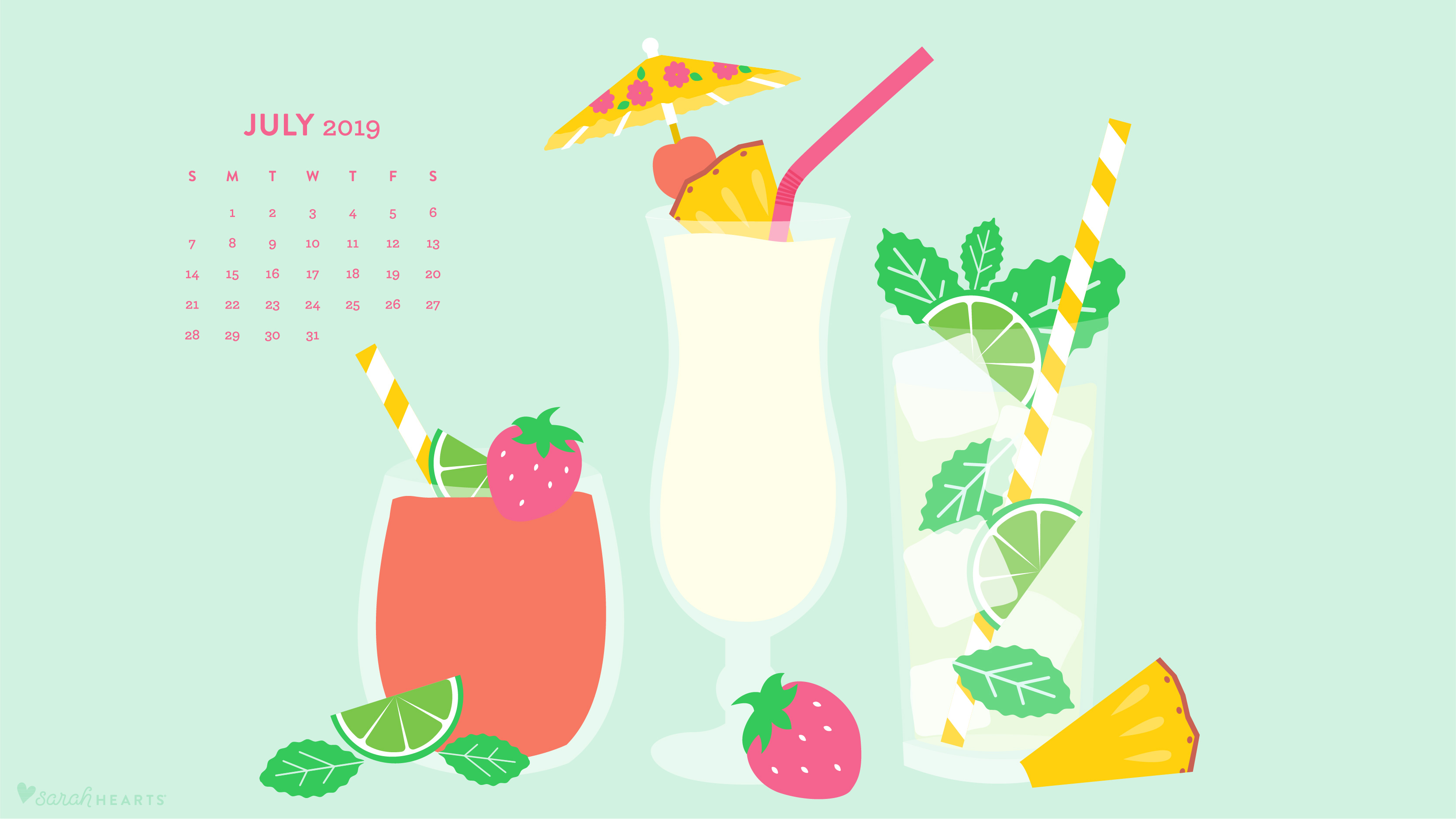 Summer Drinks Wallpapers