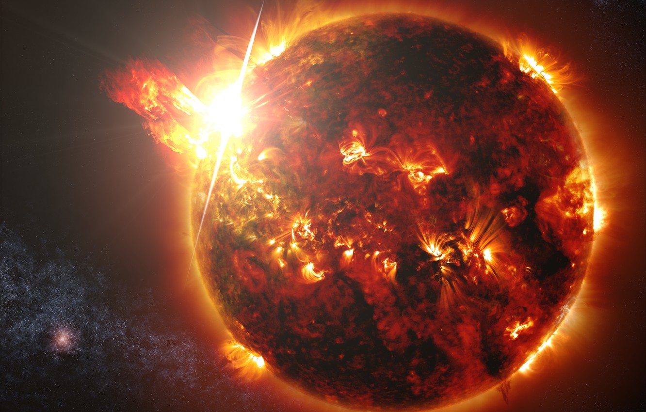 Sun Space Wallpapers