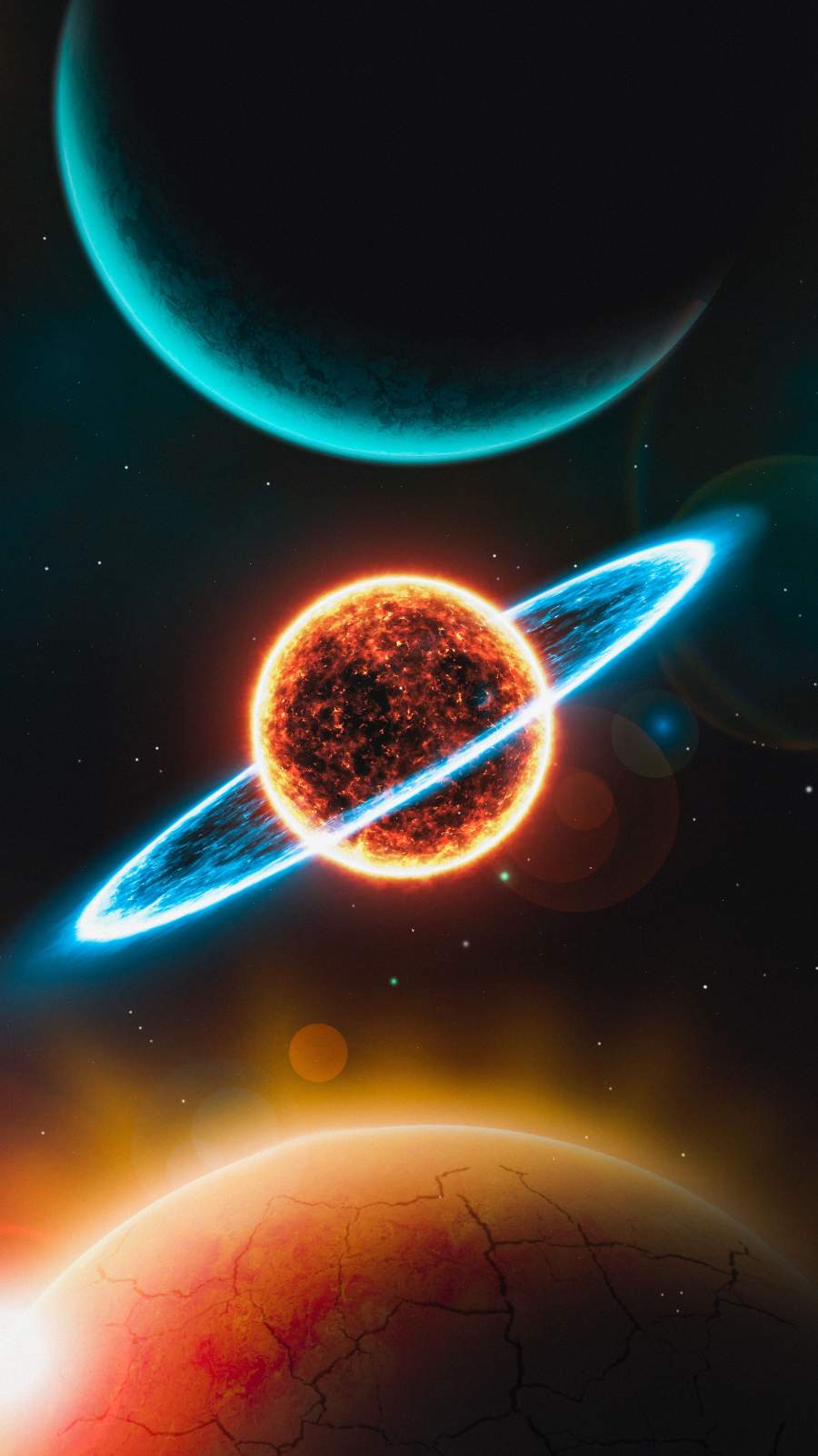 Sun Space Wallpapers