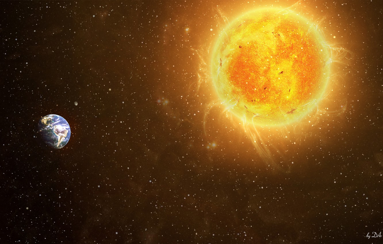 Sun Space Wallpapers