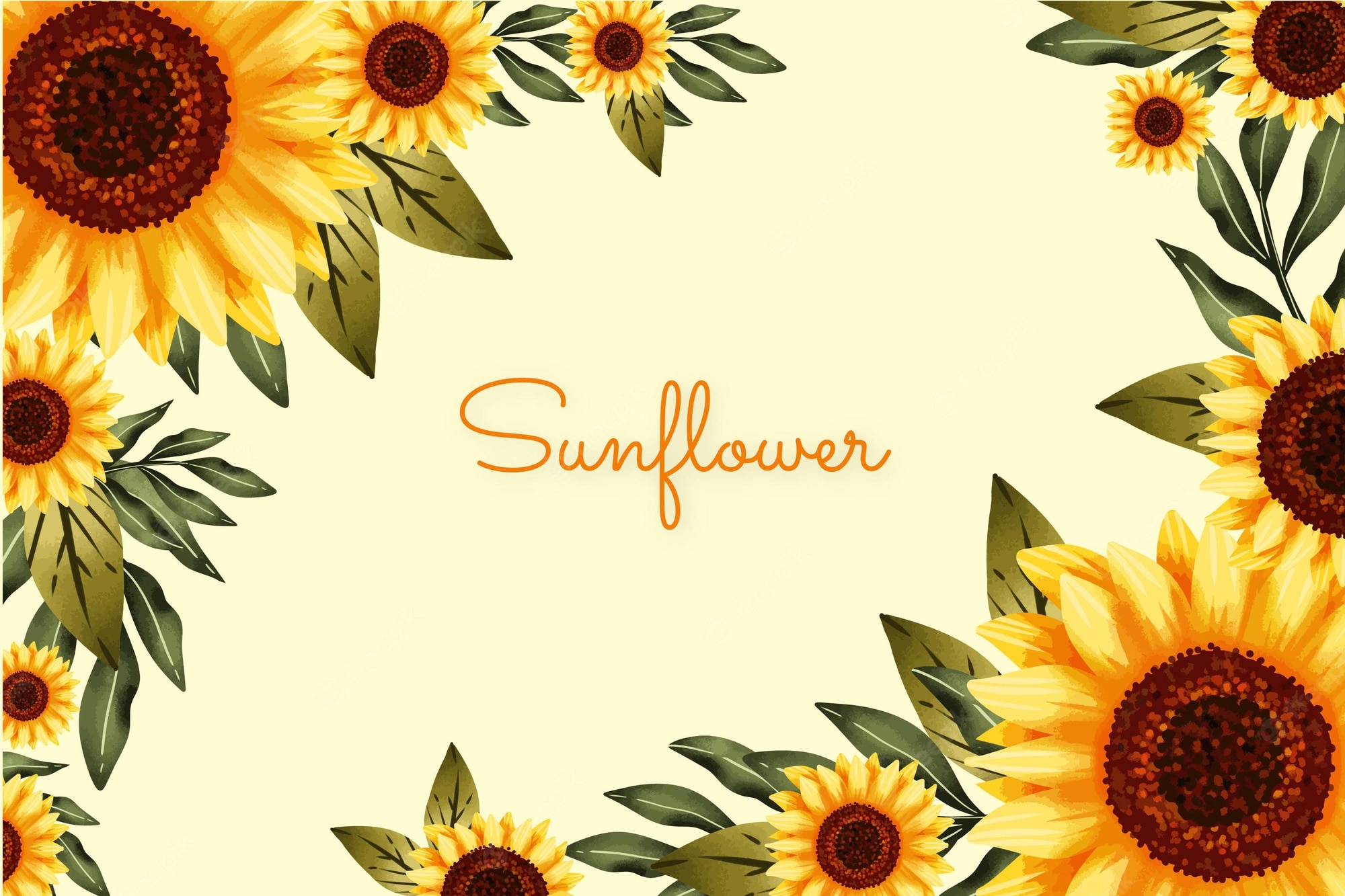 Sunflower Art Wallpapers