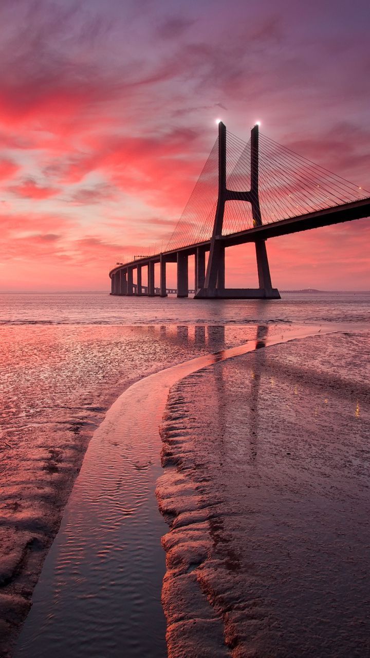 Sunset Bridge Wallpapers